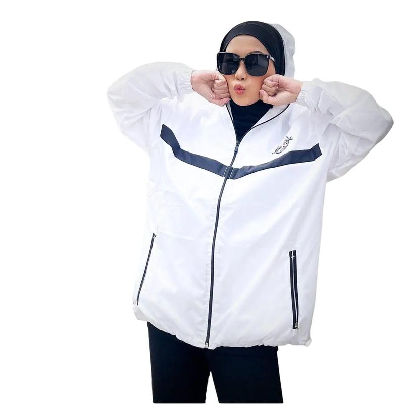 Jaket Parasut Wanita Olahraga Goes dan Lari - jaket Mathilda Sport 0
