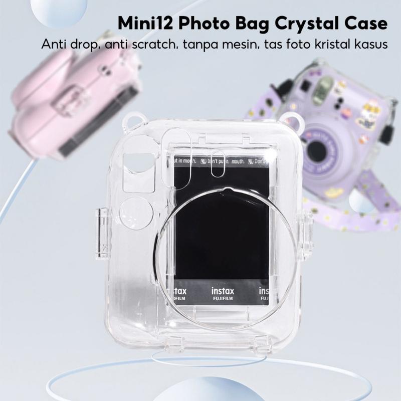Hardcase with Pocket Foto for Fujifilm Instax Mini 12 Motif Series Case Casing Camera Kamera 4