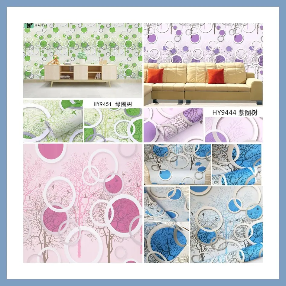 WALLPAPER DINDING DEKORASI MOTIF GARDEN VIRAL MURAH 9/10 METER