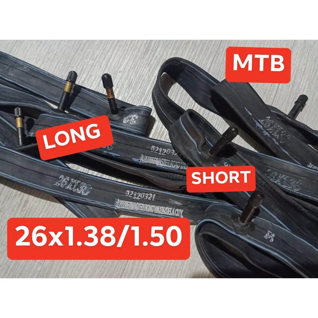 26X1.38 (559)  BIKE INTERIOR LEO TRE INTERIOR 26X1.38/1.50 SHORT VALVE LONG VALVE HIGH QUALITY CHEAPEST PRICE AT FAST SHIPPING PO MG BOSS
