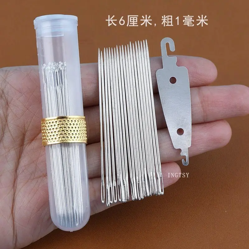 Kim May Quần Áo, Dài, Kim May Chăn Bông, Kim May Kim Lớn, Kim Lỗ Lớn, Kim Dày Gia Dụng, Kim Lỗ Lớn, Kim Dài, Thích Hợp Cho Người Già, Kim Mắt To 8