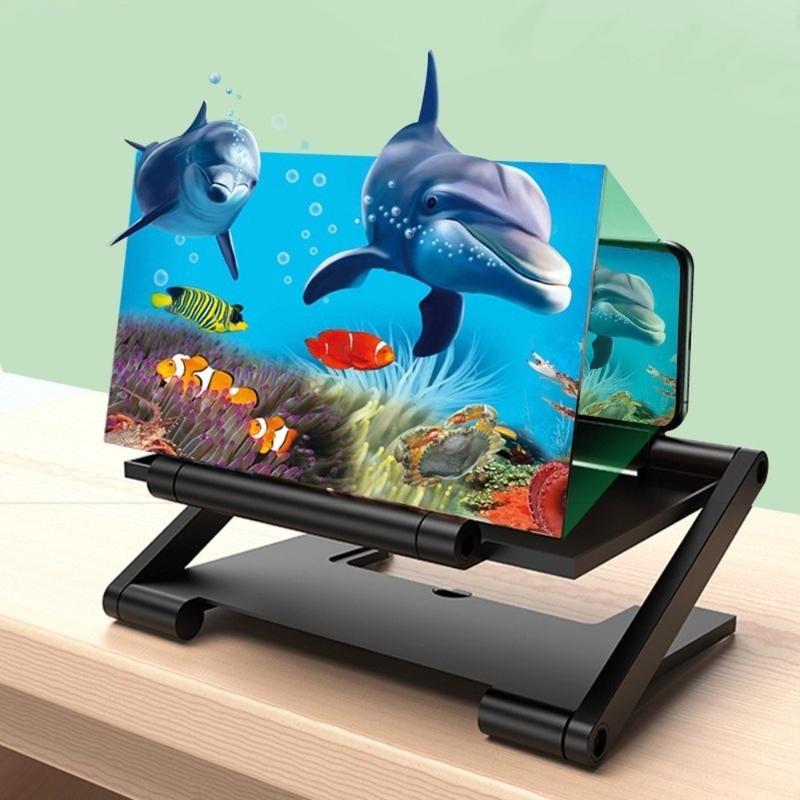 PQ Elec Di động Gấp lại Bộ khuếch đại màn hình điện thoại di động HD Màn hình…