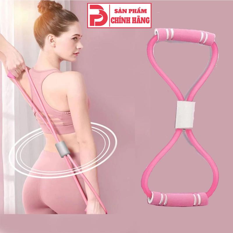 Dây kháng lực số 8 tập Gym Tập Yoga Prowin Fitness chuyên dụng chất liệu Cao Su