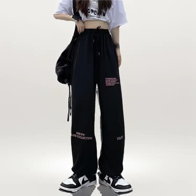 Quần jogger chữ hồng chốt gấu Sport Đồng Gym Tập Gym