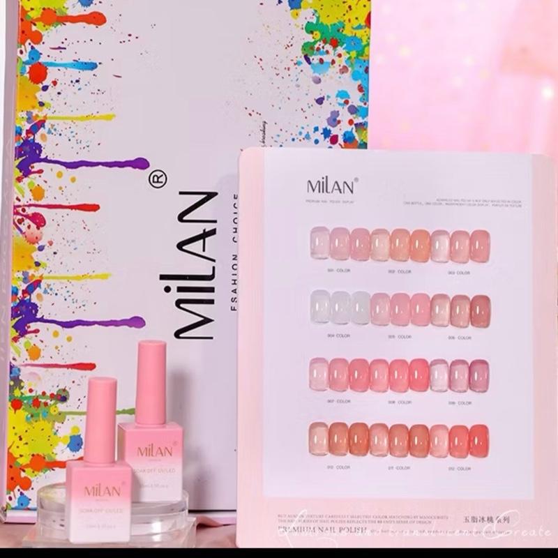 Set Sơn Thạch 12 màu Hồng, Nâu kèm bảng màu