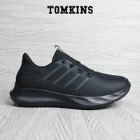 Gambar TOMKINS Harley  - Hitam Sepatu Sekolah Remaja Pria Shoes Sneakers Kasual - Ukuran 39 dari TOMKINS Kota Bandung 1 Tokopedia