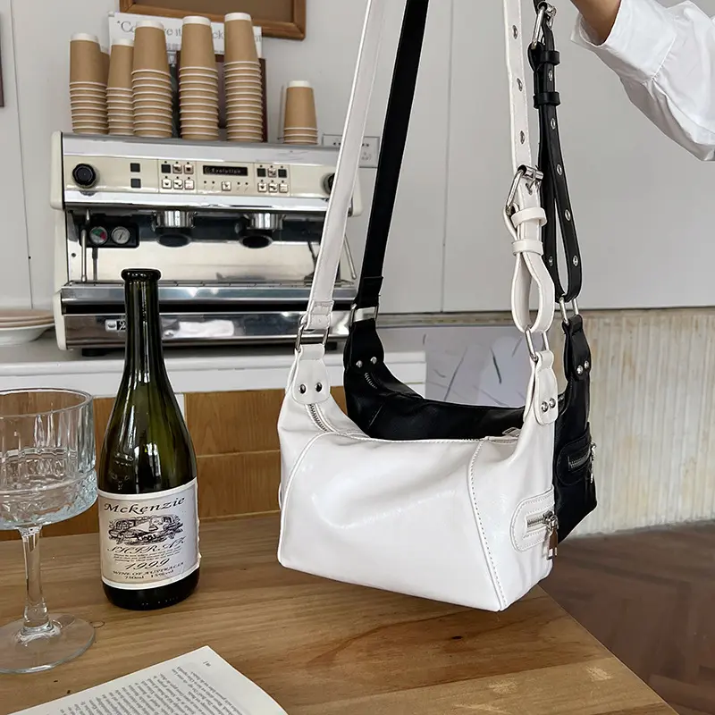 Tas Wanita Terbaru Kekinian Viral OOTD Tas Bahu Shoulder Bag Cewek Kulit Import