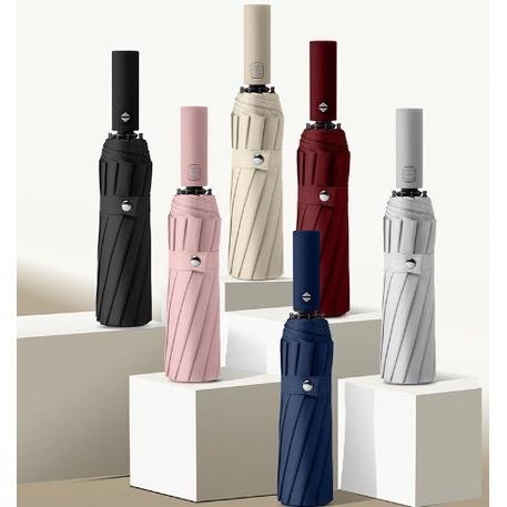 Ô TỰ ĐỘNG đóng mở Gấp Gọn 2 Chiều [ Hàng 10 Nan ] Dù che nắng cầm tay chống tia UV- dù  sylus mưa và nắng đóng ô: tự động che mưa