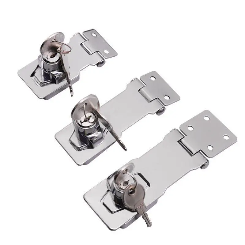 Khóa Ngăn Kéo, Không Cần Đục Lỗ, Có Khóa, Khóa Tủ Khóa Hộp Thư, Khóa Tủ Hai Cửa, Khóa Kết Hợp An Ninh Tủ Văn Phòng Kem 5