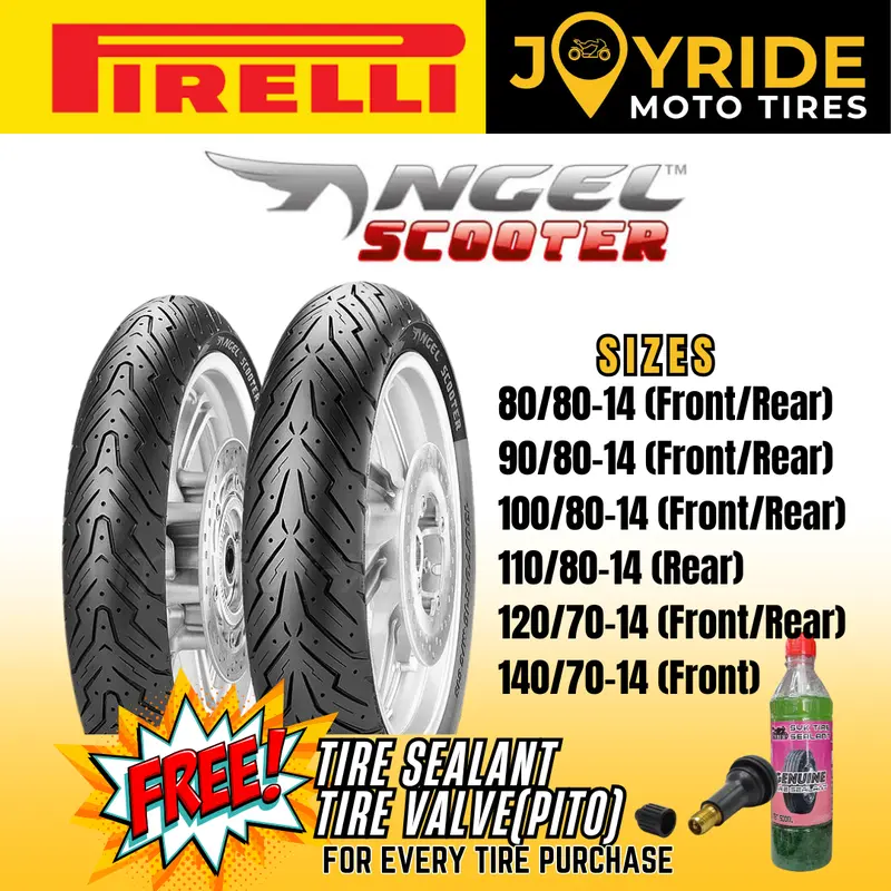 HONDA PCX 160 Set Tire 110/70-14 & 130/70-13 Tubeless (PIRELLI