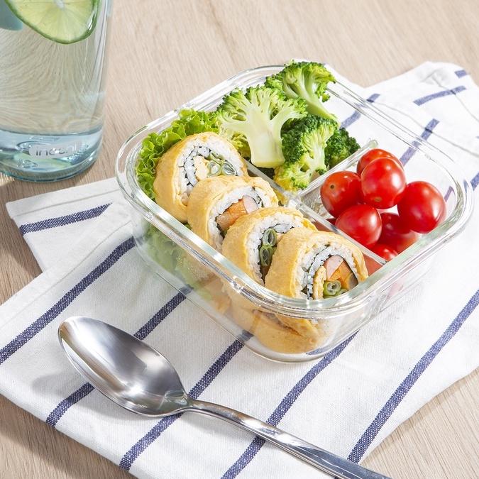 Hộp cơm thủy tinh đựng thức ăn văn phòng 2,3 ngăn NIKKO INOCHI chính hãng