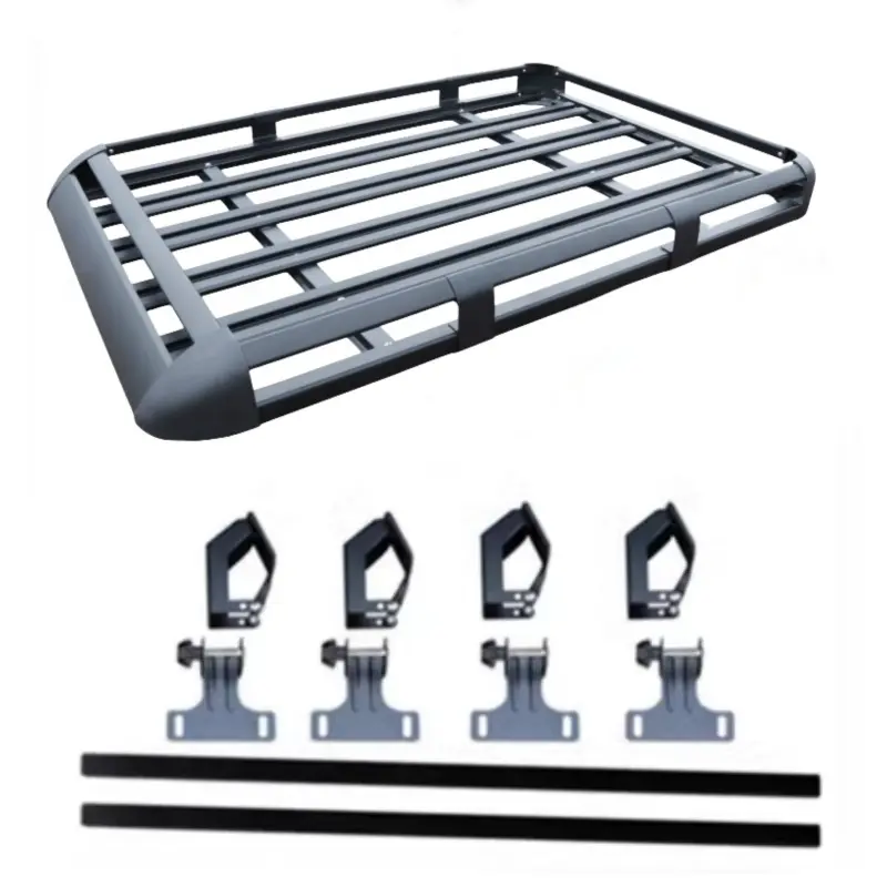 Giá nóc xe ô tô Vinfast Vfe34  - Giá để hành lý xe hơi mẫu GN-02, chất liệu bền chắc, chịu tải cao 4