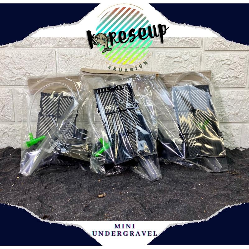 UNDERGRAVEL MINI AQUASCAPE HEMAT DAYA HEMAT BIAYA UNTUK FILTRASI AQUARIUM 2