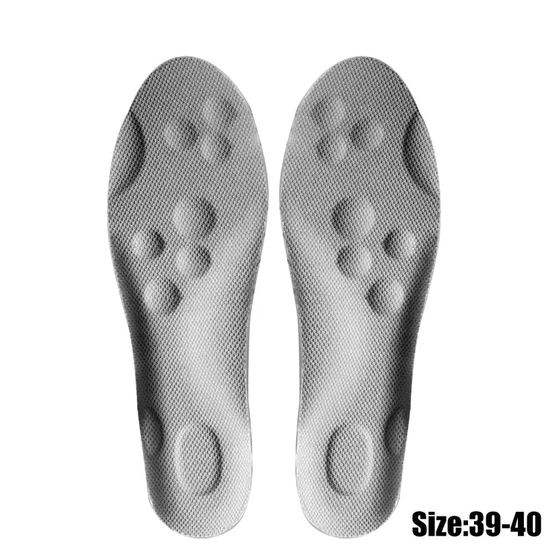 Đế Lót Giày Thể Thao 4D, Đế Chạy Siêu Mềm Cho Bàn Chân, Giỏ Hấp Thụ Sốc, Đế Giày, Hỗ Trợ Vòm 8