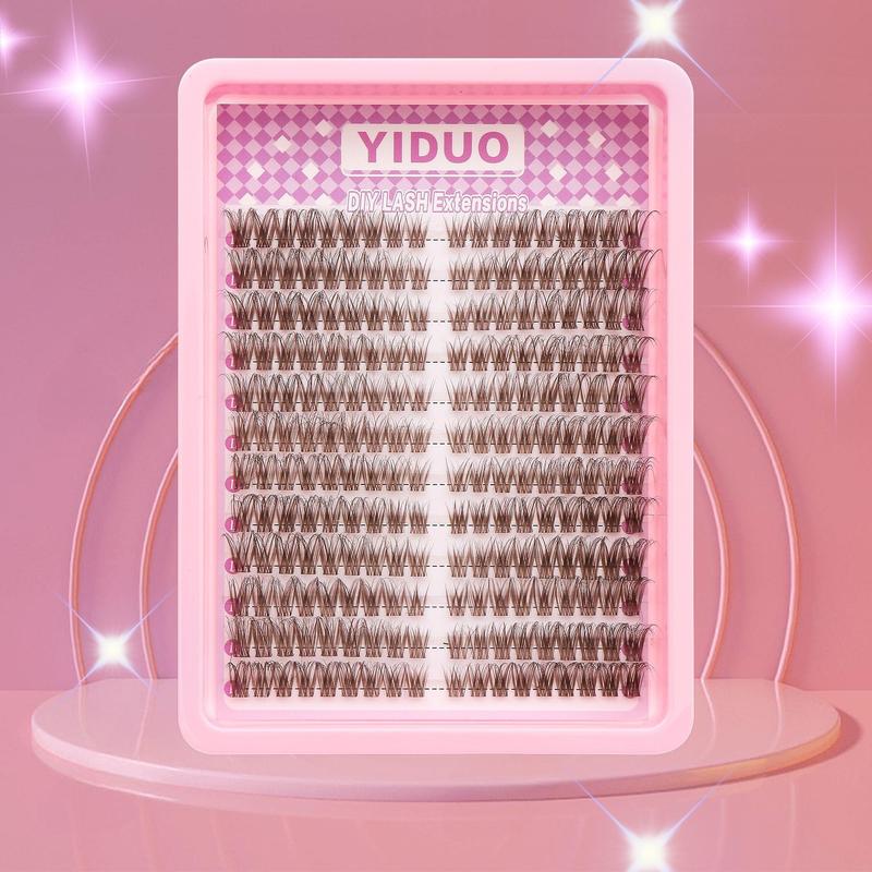Product Introduction of Cross Curl Fake Eyelashes for Natural Look Eyelash Extensions, 216pcs/box Individual False Eyelashes, False Eyelashes for Women Eye Makeup Enhancement 7