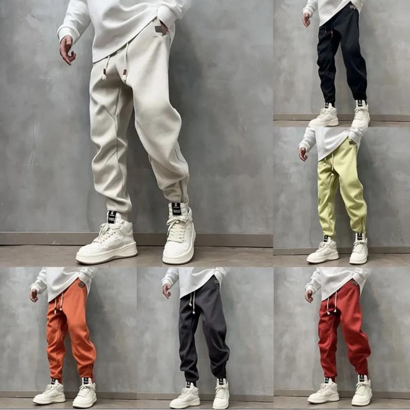 Quần jogger khoá kéo khuy bấm Nam Nữ phong cách thể thao đường phố Sport Tập Gym