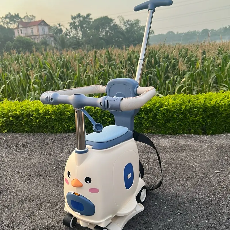 Xe đẩy trẻ em thông minh đa năng 3IN1 - Xe chòi chân cho bé - Ghế xe máy điện cho bé có đèn nhạc cao cấp Đồ Chơi 3
