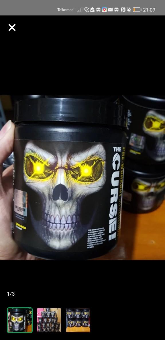 Product Introduction of JNX THE CURSE 50SERVING preworkout bpom original 1
