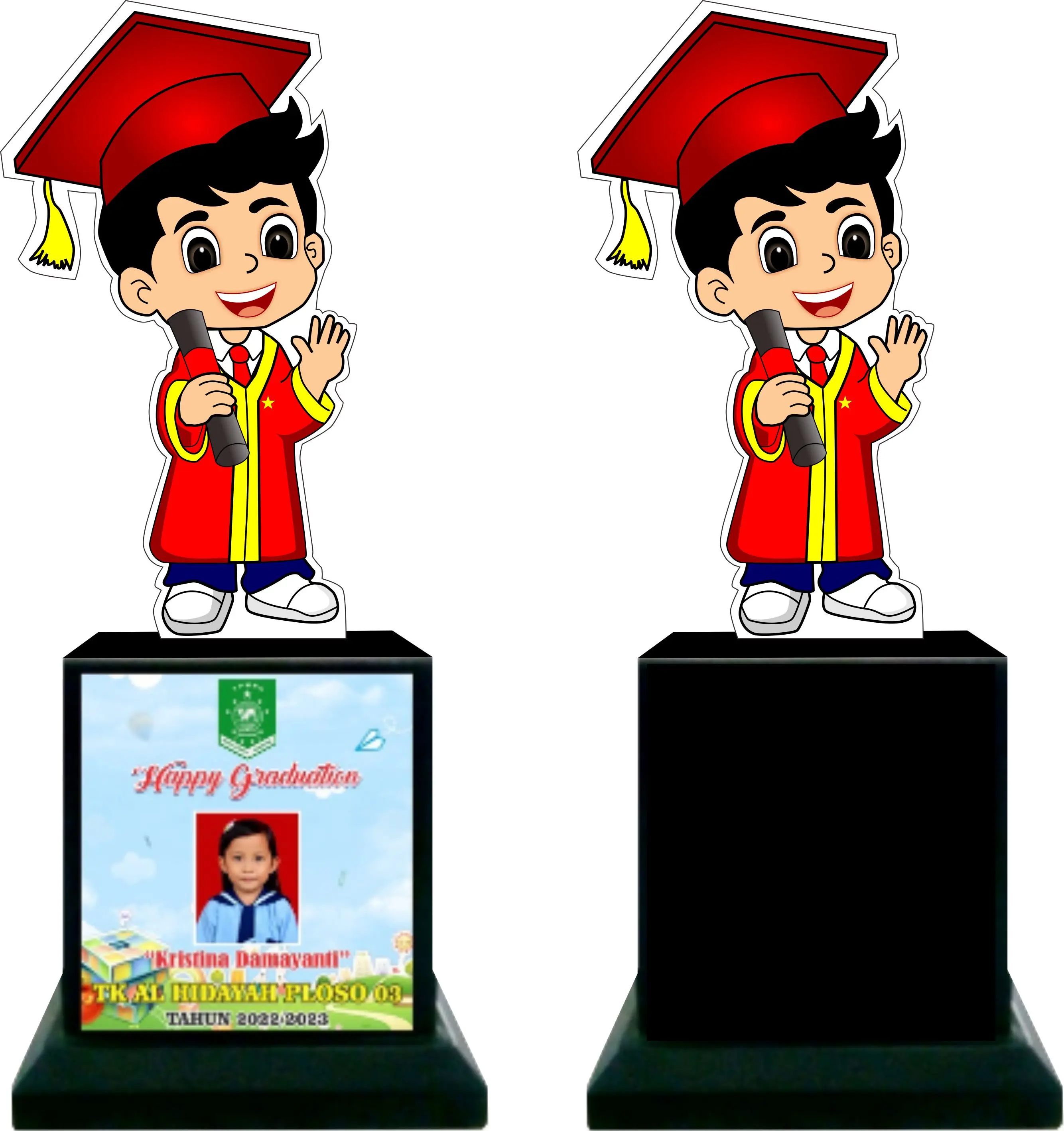 termurah piala wisuda , piala kelulusan, piala TK, manasik haji, qur'an