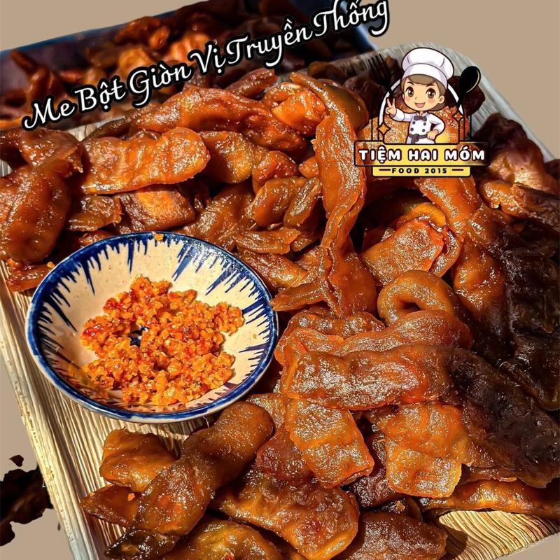  Mứt Tết 2025  Mứt Me Nguyên Quả Sấy Giòn Chua Nhiều Ít Ngọt Siêu Ngon  Hộp 500g  Me Tách Hạt Sạch Sơ Khô Ráo Cơm Me Dày Chắc Ăn Bao Ngon  Tặng Muối  
