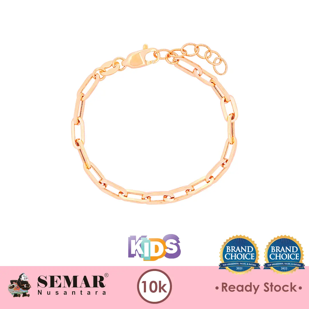 Gelang Emas Rolona Kids My Love Gold 10K Semar Nusantara