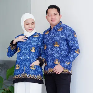 Batik korpri katun c40 full furing