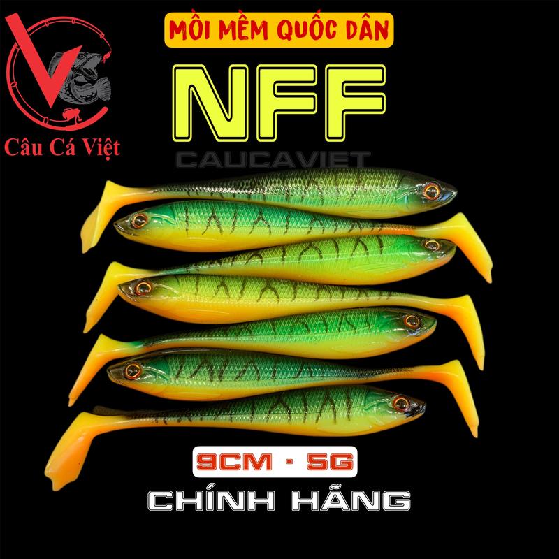 Mồi mềm NFF quốc dân - Câu cá lóc nheo,chẽm. Caucaviet