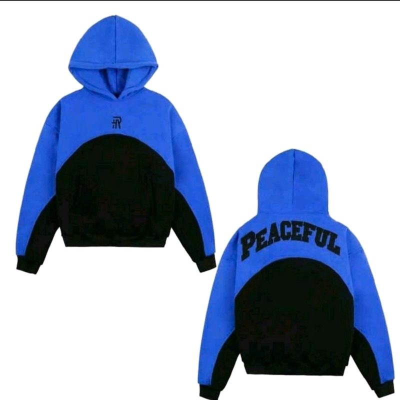Áo Khoác Hoodie Nam Nữ Chất Nỉ Bông Logo Thêu Chữ Peaceful Thời Trang Z2 Fashion Store Menswear 2