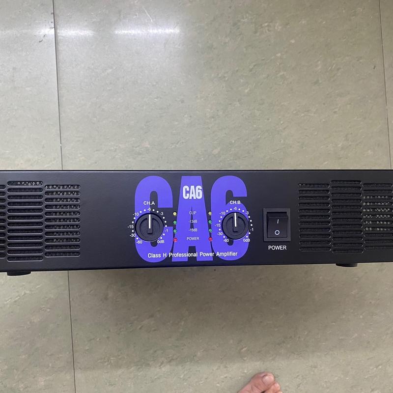 Đẩy công suất 2 kênh CA6 2 kênh 1600w 16 sò lớn Tosibe Sử dụng trong nhà Amply tại gia Dùng cho sân khấu