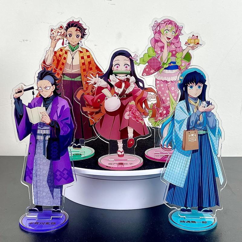  Standee KIMETSU NO YAIBA ver ĐỒ NGỦ Thanh Gươm Diệt Quỷ tượng acrylic anime chibi mô hình trưng bày 
