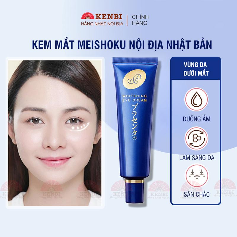 Kem Mắt Meishoku Nhật Bản Dưỡng Da Vùng Mắt Giảm Nếp Nhăn và Săn Chắc