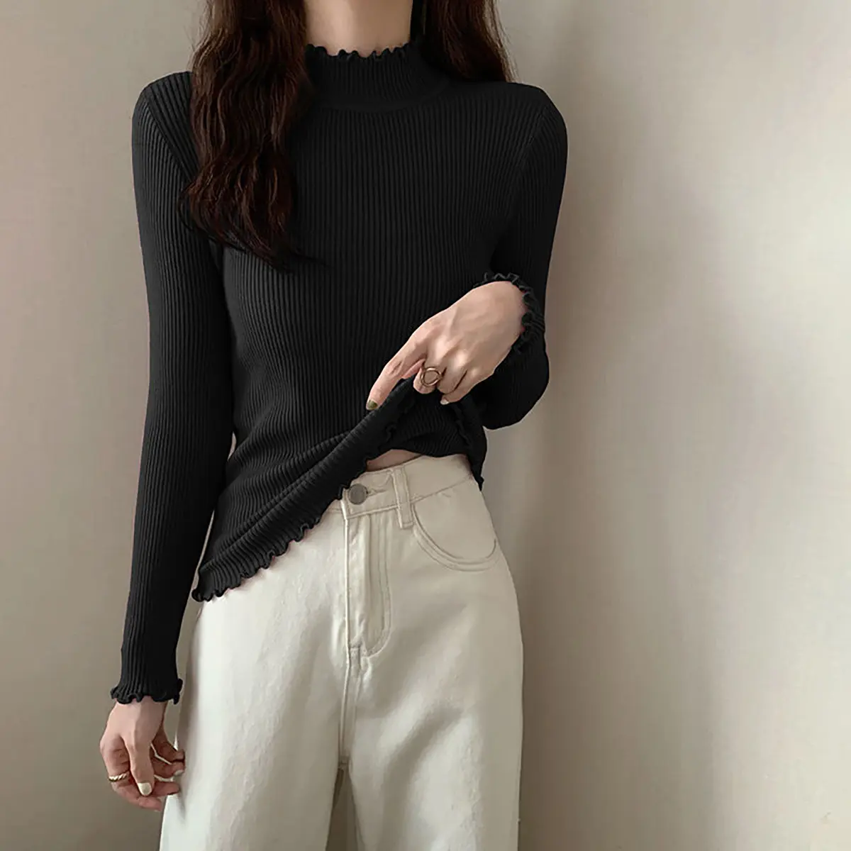 Áo Len Nữ CỔ BÈO 3 Phân, Len Dệt Kim Mềm Mịn Co GIÃN Tốt Hàng QC Minxu Shop CK16 | BigBuy360 - bigbuy360.vn Áo Len Nữ CỔ BÈO 3 Phân, Len Dệt Kim Mềm Mịn Co GIÃN Tốt Hàng QC Minxu Shop CK16 | BigBuy360 - bigbuy360.vn