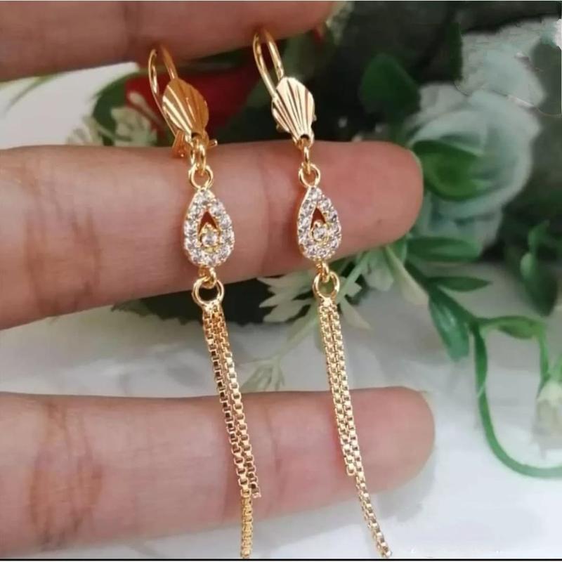 ANTING DESY TITANIUM MOTIF JURAI KUPU KUPU ANTI WANITA MODEL EMAS ANTI LUNTUR SELAMANYA 4
