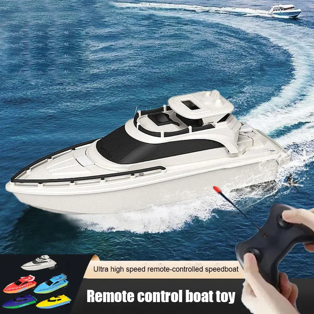 Remote Control Boat Wireless Electric Speedboat Long Endurance Simulation Double Paddle Yacht