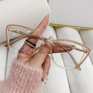 FS Cat Eye Frame Glasses Anti Blue Light blocking glasses transparent spectacles fashion sunglasses spec eyewear spec glasses