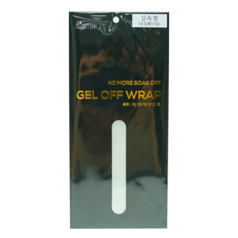 [ Misoyeah ] Miếng dán film trong suốt Gel off Wrap Misoyeah Hàn quốc độ bền 30 ngày tiết kiệm chi phí [1 tờ]