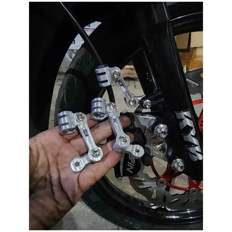 BREKET SELANG REM DEPAN CNC MODEL TIANG UNIVERSAL MOTOR
