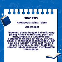 Gambar Gramedia Buku Sains Faktapedia Sains: Tubuh Superhebat (Sarah Hull) dari Gramedia Kota Bekasi 4 Tokopedia