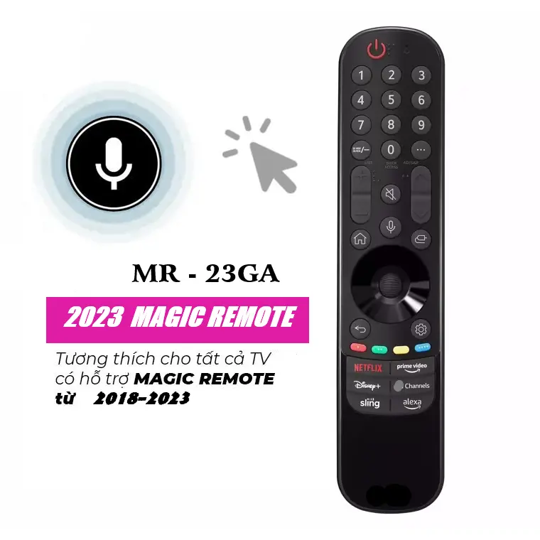 Remote Điều khiển tivi LGi giọng nói 2021 MR21GA các dòng tivi LG 2017,2018,2019,2020,2021