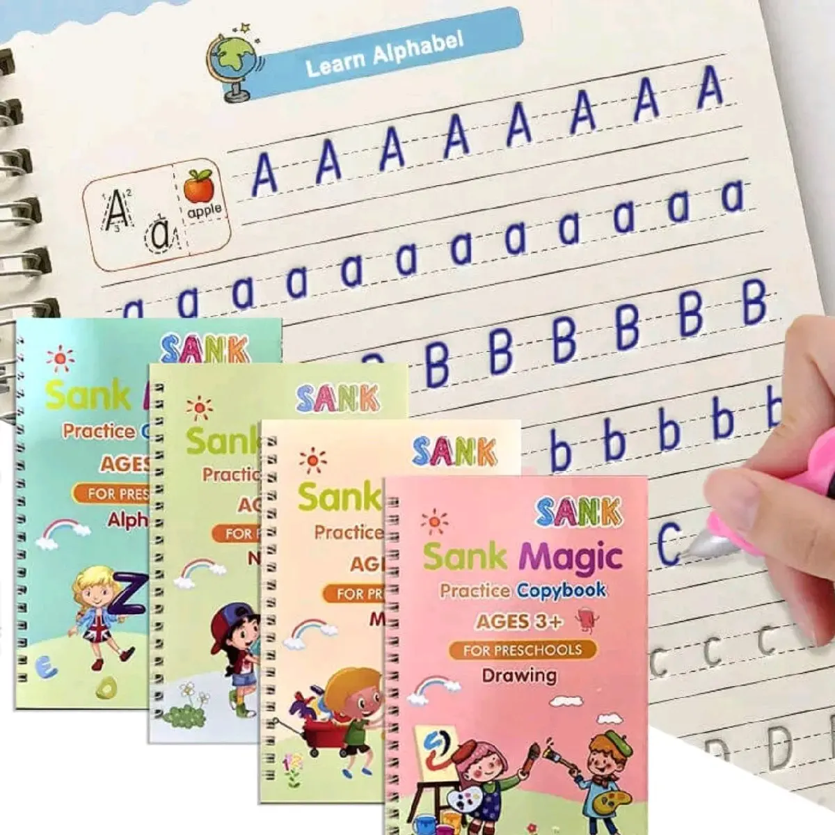 Buku Sank Magic 1 shet isi 4 Buku +5 Refil