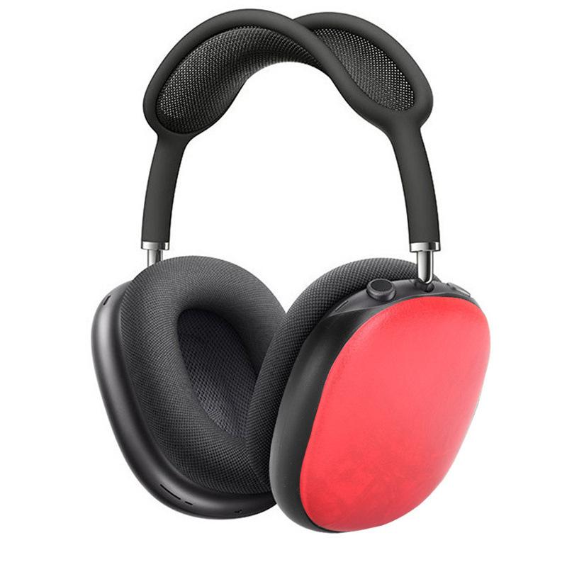 Product Introduction of Applicable to Apple AirPods Max Headphone Case Lychee Pattern Solid Color Leather Protective Case AirPods Max Accessories Cover Protection 11