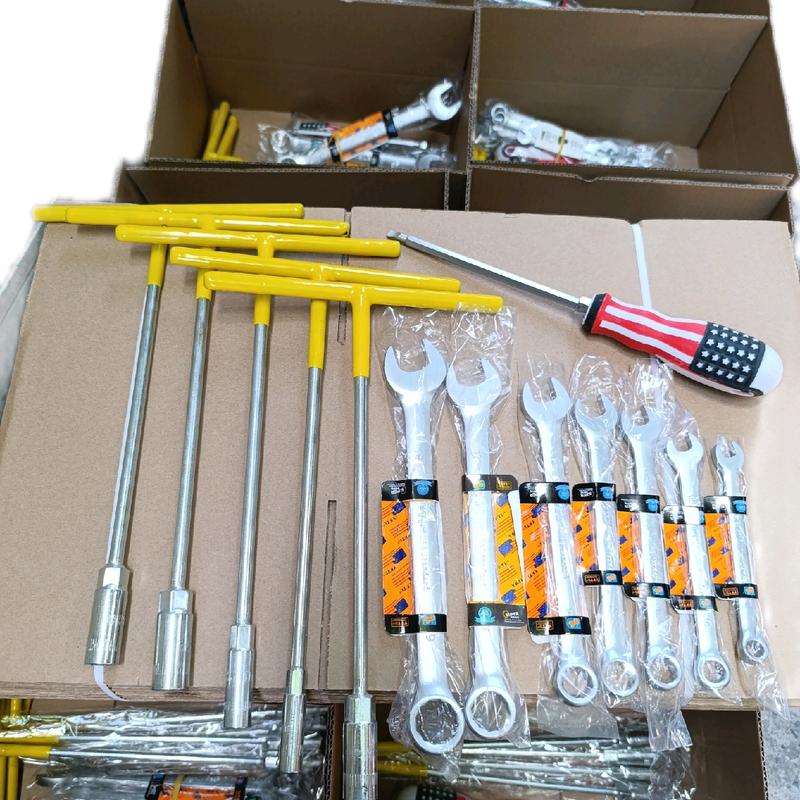 ComBo 5 Khoá Chữ T Xanh Hoặc Vàng Và 7 Khoá Cờ Lê Tặng Tô Vít 2 Đầu 6mm