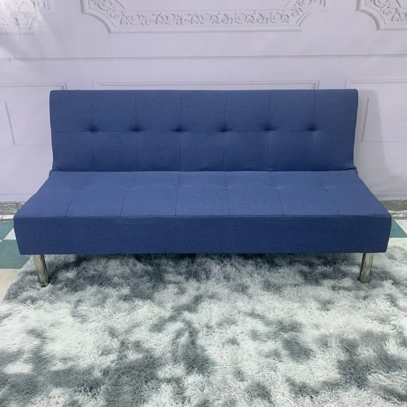 BỘ GHẾ SOFA BED GIÁ RẺ MÀU XANH VẢI BỐ BỀN ĐẸP 1