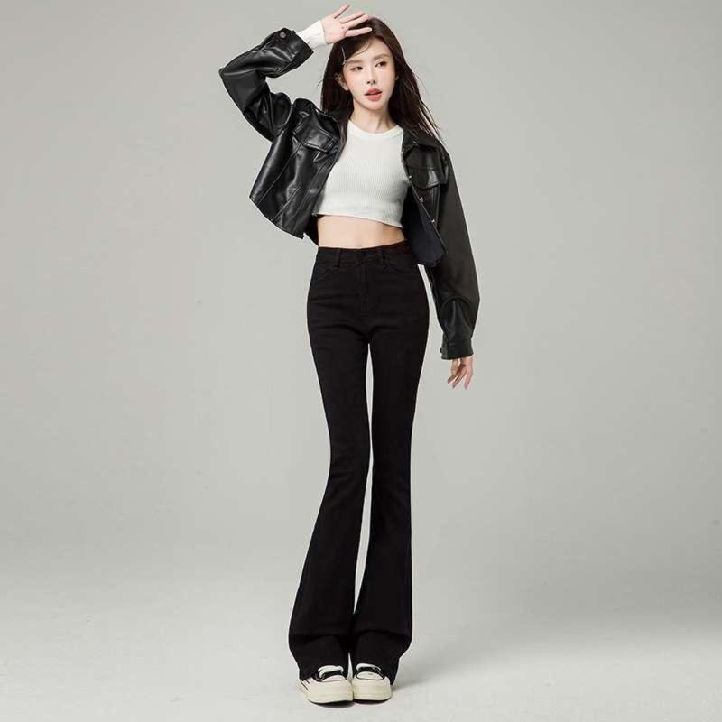 [MIAA] Quần Jean Nữ Ống Loe Cực Tôn Dáng - Chất Denim Co Giãn Không Phai Cao Cấp - Màu Đen, Xanh Đậm, Xanh Nhạt - Mã Q21, Q22 - Quần Bò Ống Loe Nữ / Women Jeans Pants Baggy | BigBuy360 - bigbuy360.vn