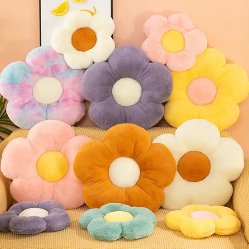 Đệm Ghế Hoa Cúc Nhồi Bông, Hình Hoa Hướng Dương, 35cm, Thích Hợp Cho Phòng Ngủ Trẻ Em Bé Gái, Ghế Ngồi, Trang Trí Phòng Văn Phòng, Đệm Sofa, Đồ Chơi Nhồi Bông