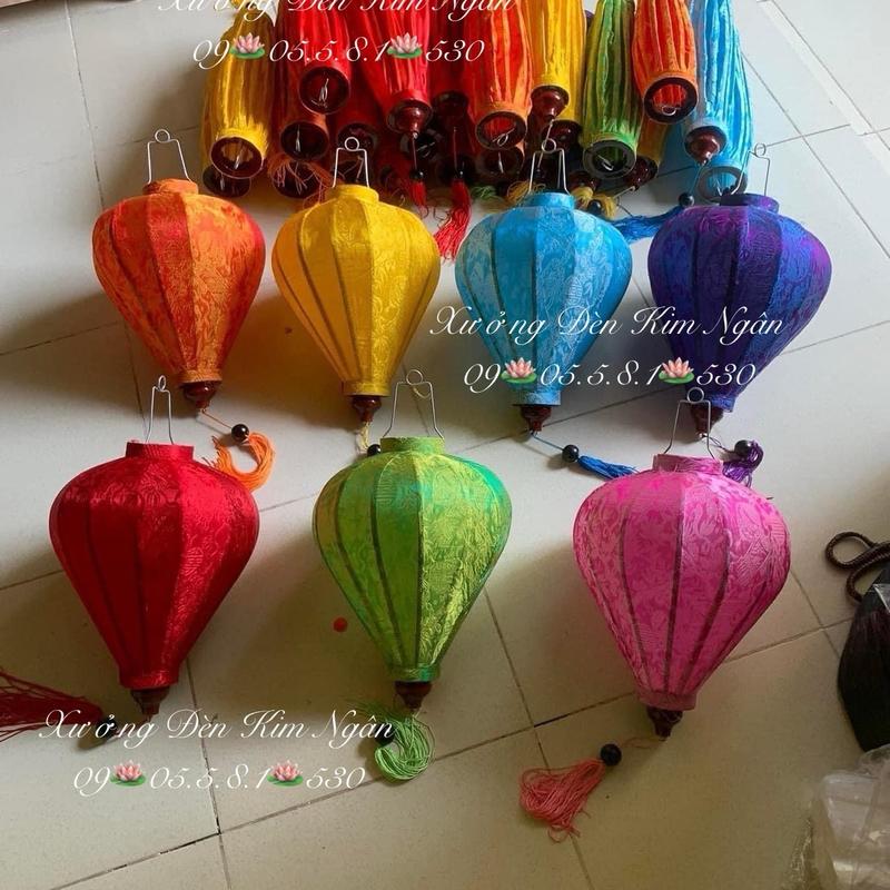 Đèn Lồng Hội An vải lụa (CÓ SẴN)Hội An Lantern (20cm-30cm-45cm)mua 10 =sỉ 2