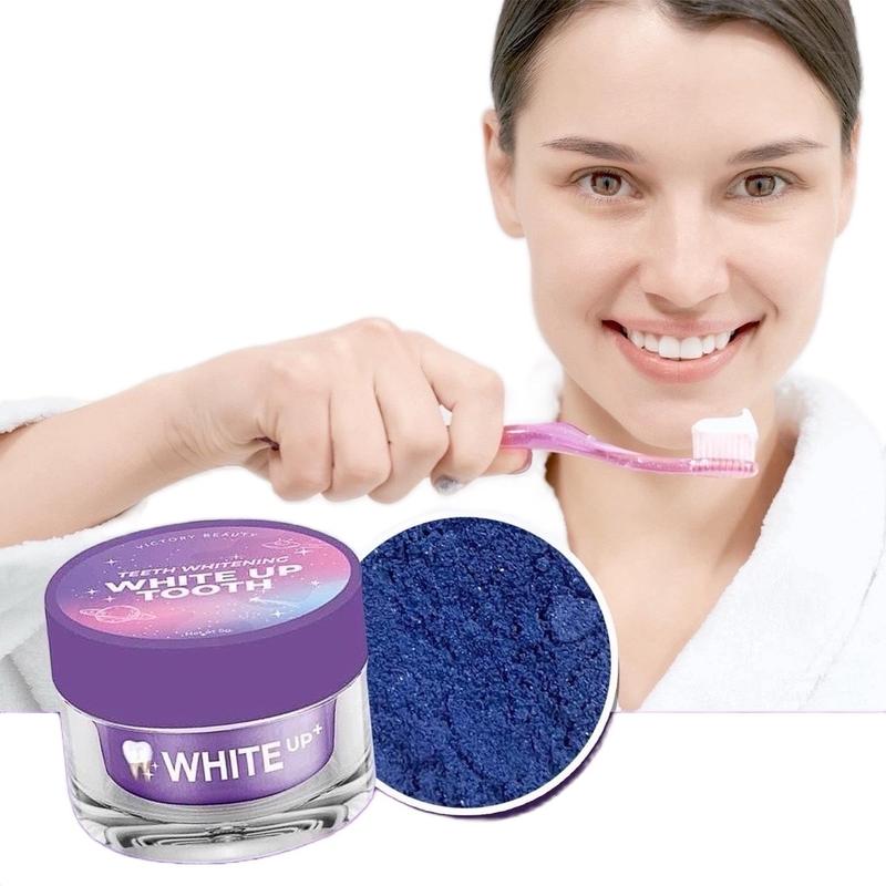 White Up+ ผงยาสีฟัน ยาสีฟันแม่แพท จากอเมริกา - TikTok Shop Thailand