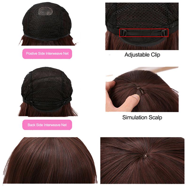 Sợi Tóc Tự Nhiên, Tóc Giả Xoăn Dài Màu Xanh Lá Gradient Dành Cho Nữ, Bồng Bềnh, Thích Hợp Cho Bữa Tiệc Hóa Trang 2