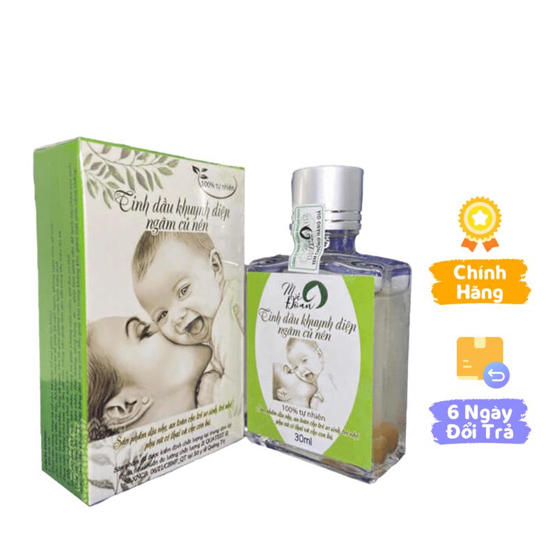 Tinh dầu khuynh diệp Mệ Đoan ngâm củ nén cho bé