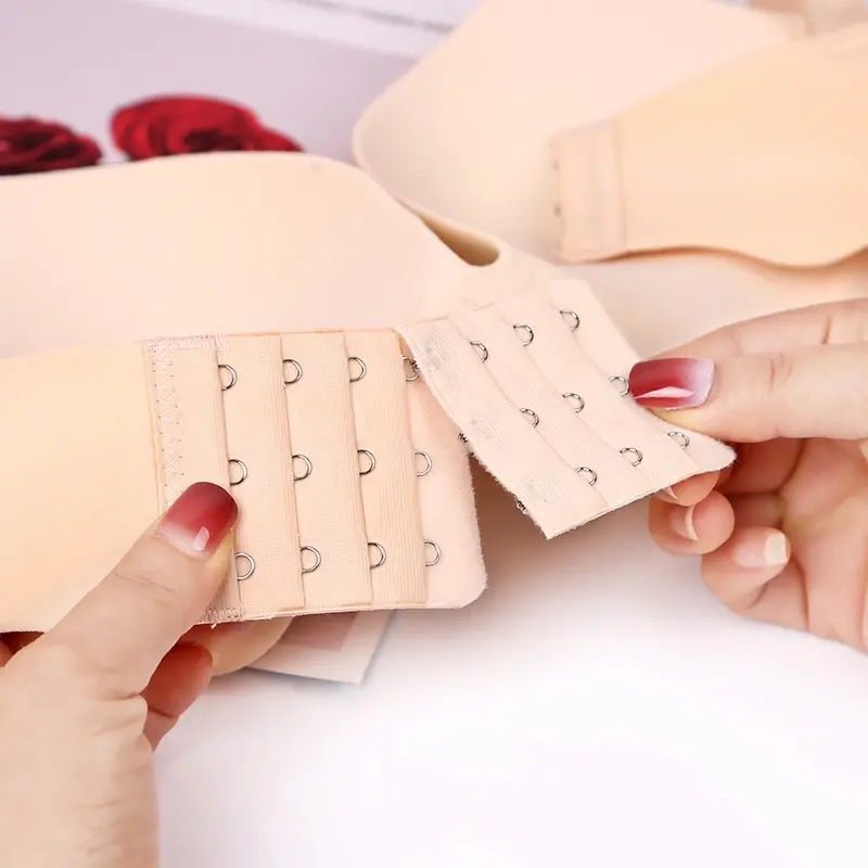 Miếng Nối Áo Lót Áo Bra Rộng Loại Dài Tăng Size 3 Móc Cài Móc Nới Có Chun Nhiều Màu Chất Liệu Thép Không Gỉ -- VN231201 3